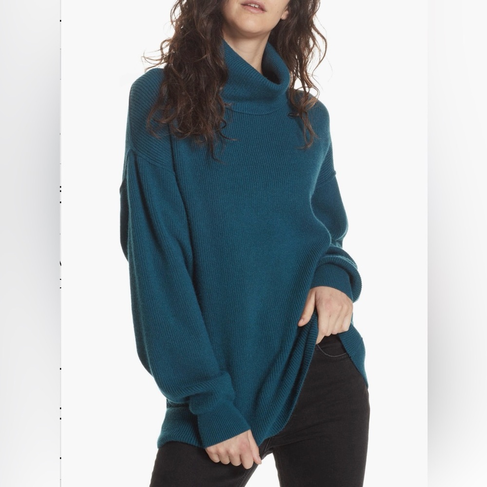 Free People Cowl Neck Sweater